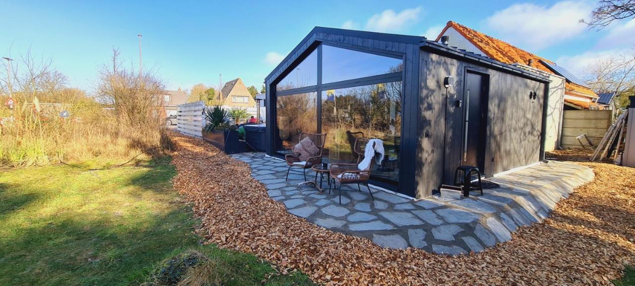 B&B Het Duinhuisje Met Jacuzzi, Gratis Parkeren, 2 Fietsen Te Leen, Airco 잔드보르트 외부 사진