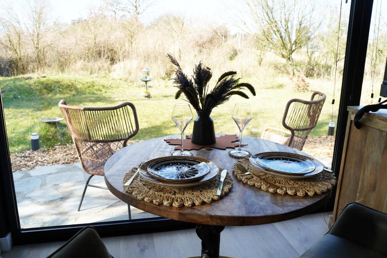 B&B Het Duinhuisje Met Jacuzzi, Gratis Parkeren, 2 Fietsen Te Leen, Airco 잔드보르트 외부 사진