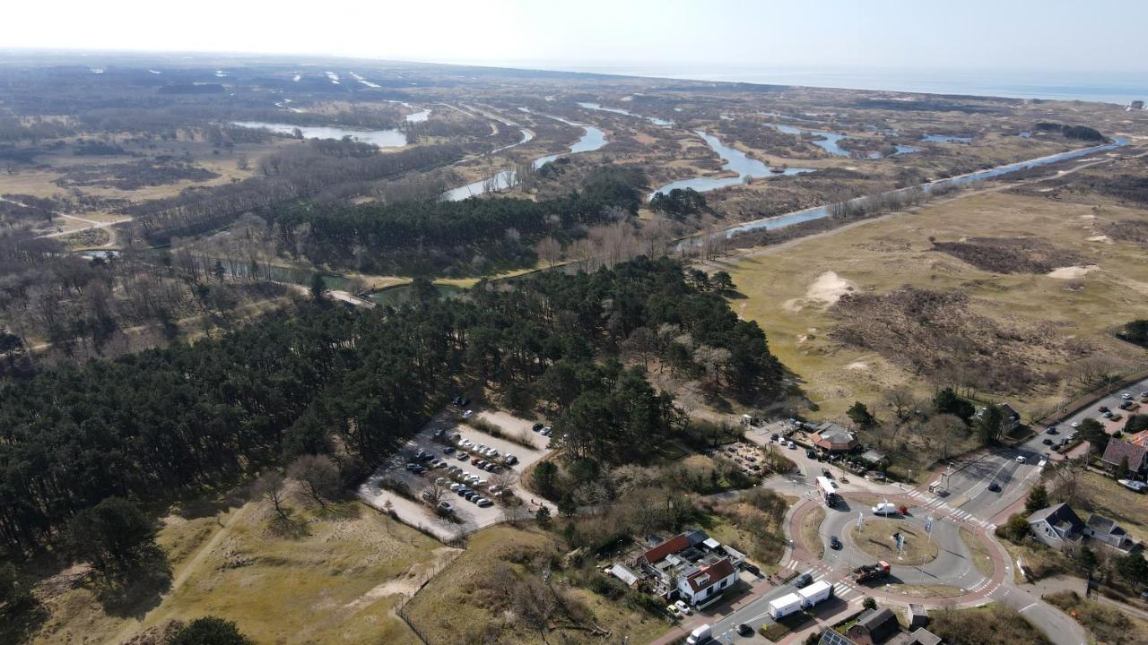 B&B Het Duinhuisje Met Jacuzzi, Gratis Parkeren, 2 Fietsen Te Leen, Airco 잔드보르트 외부 사진