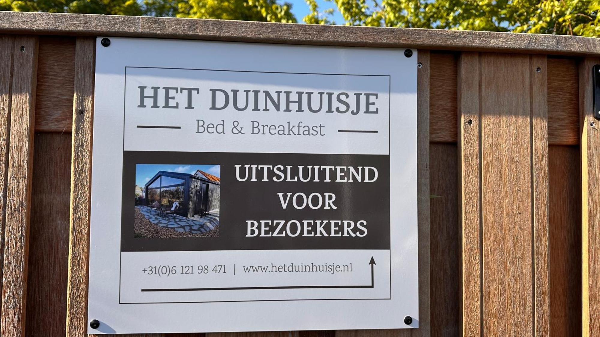 B&B Het Duinhuisje Met Jacuzzi, Gratis Parkeren, 2 Fietsen Te Leen, Airco 잔드보르트 외부 사진