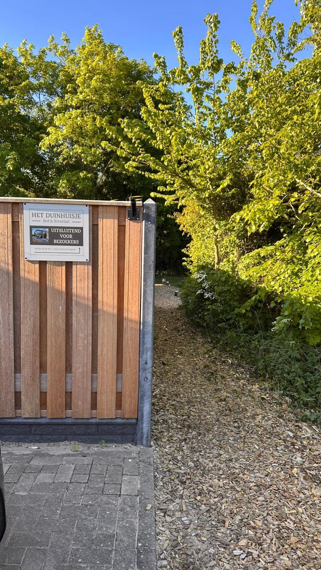 B&B Het Duinhuisje Met Jacuzzi, Gratis Parkeren, 2 Fietsen Te Leen, Airco 잔드보르트 외부 사진